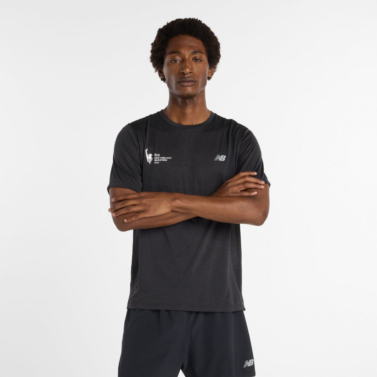 New Balance Men's NYC Marathon Athletics T-Shirt-2