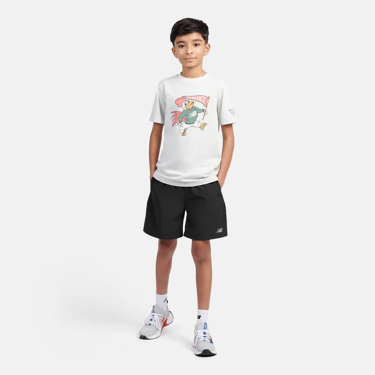 New Balance Boys' Woven Shorts-5