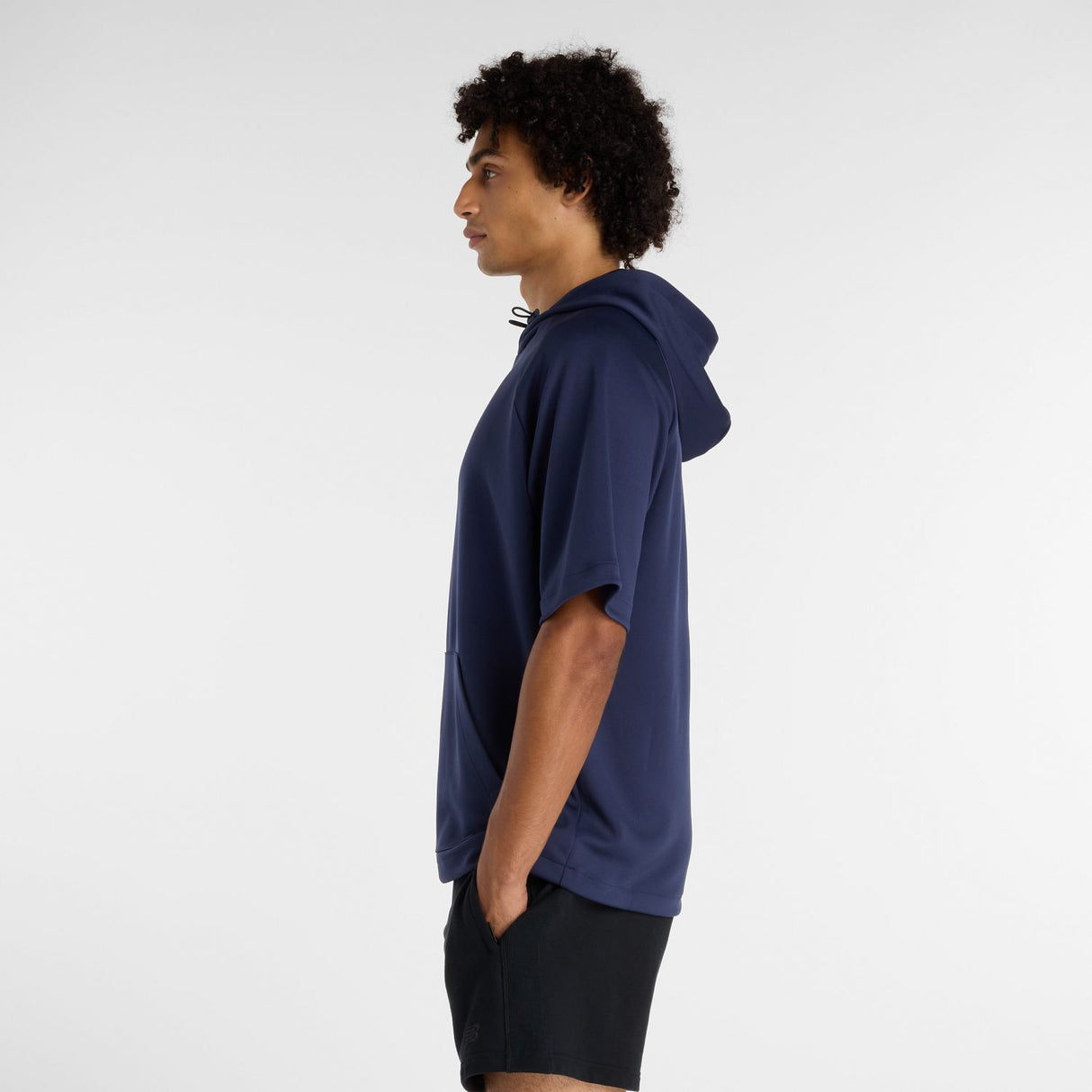 New Balance Men's Short Sleeve Hoodie-2