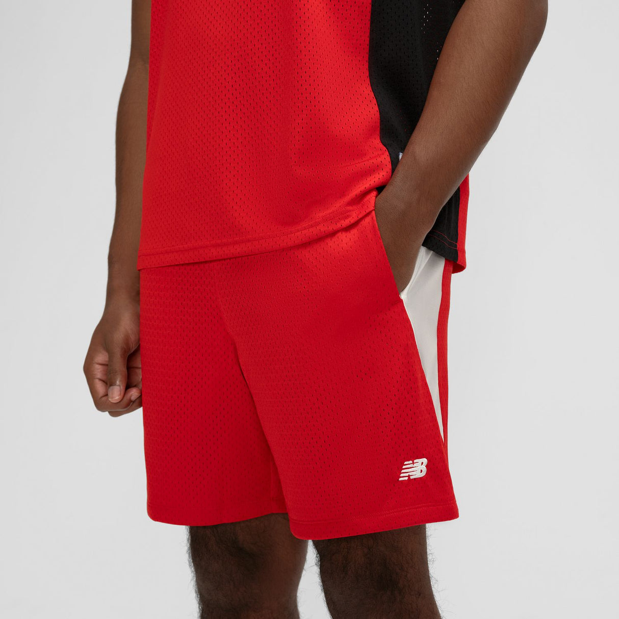 New Balance Men's Basketball Performance Mesh Shorts-5