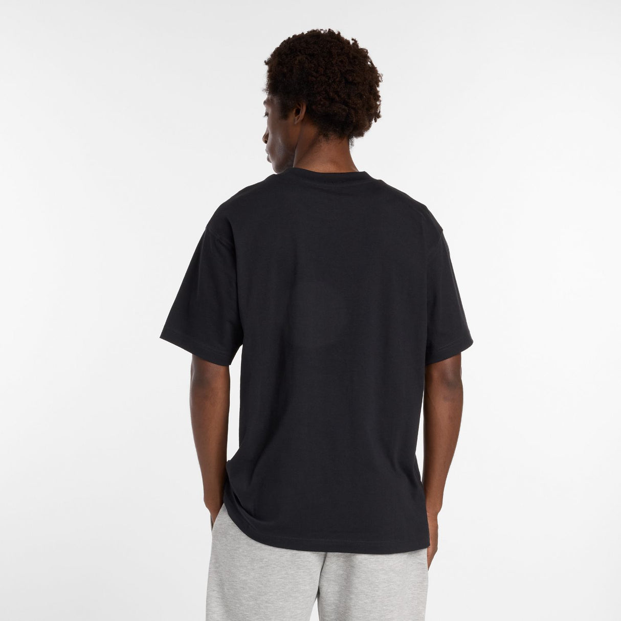 New Balance Men's Center Multi Color Logo T-Shirt-3