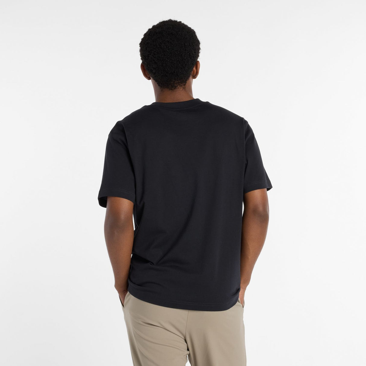 New Balance Men's Center Multi Color Logo T-Shirt-6