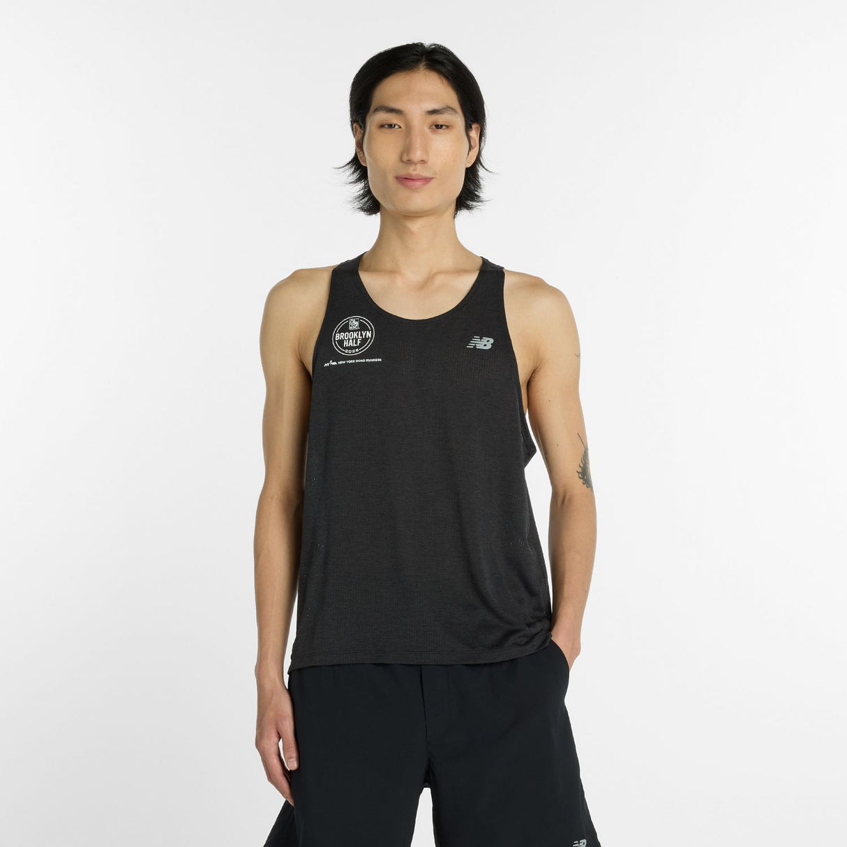 New Balance Men's RBC Brooklyn Half RC Essential Singlet-2