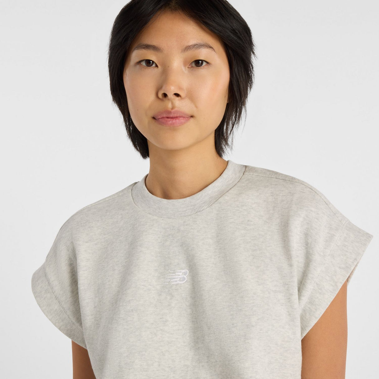New Balance Women's French Terry T-Shirt-3