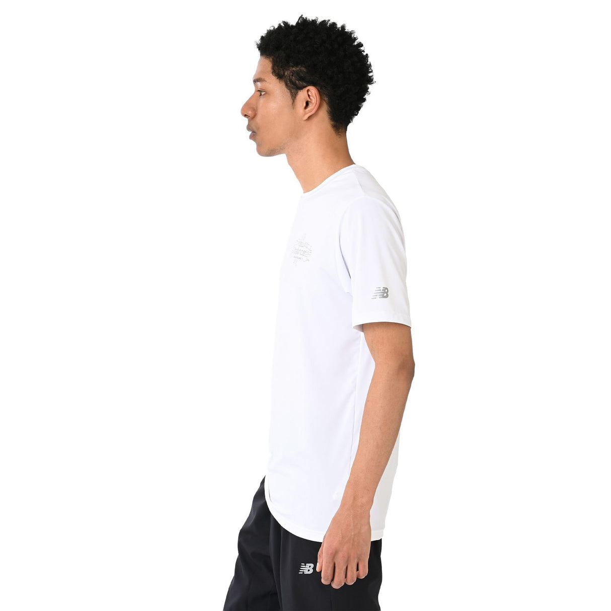New Balance Men's Reflective Poly T-Shirt-4
