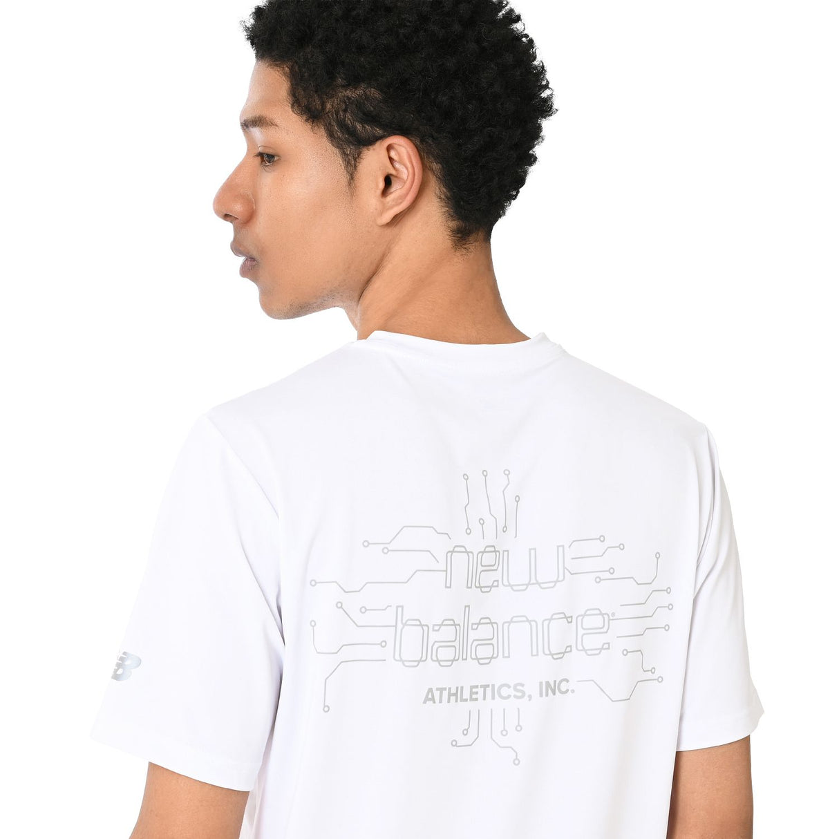 New Balance Men's Reflective Poly T-Shirt-8