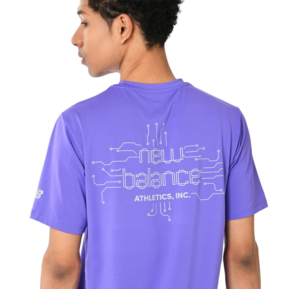 New Balance Men's Reflective Poly T-Shirt-6