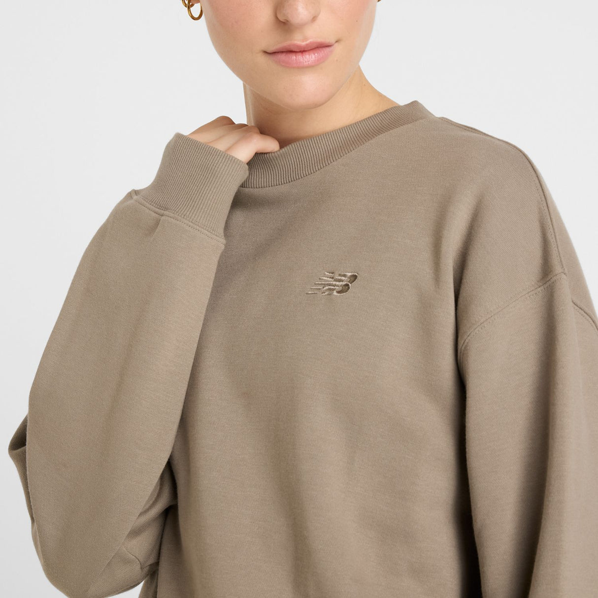 New Balance Women's Sport Essentials French Terry Crew-6