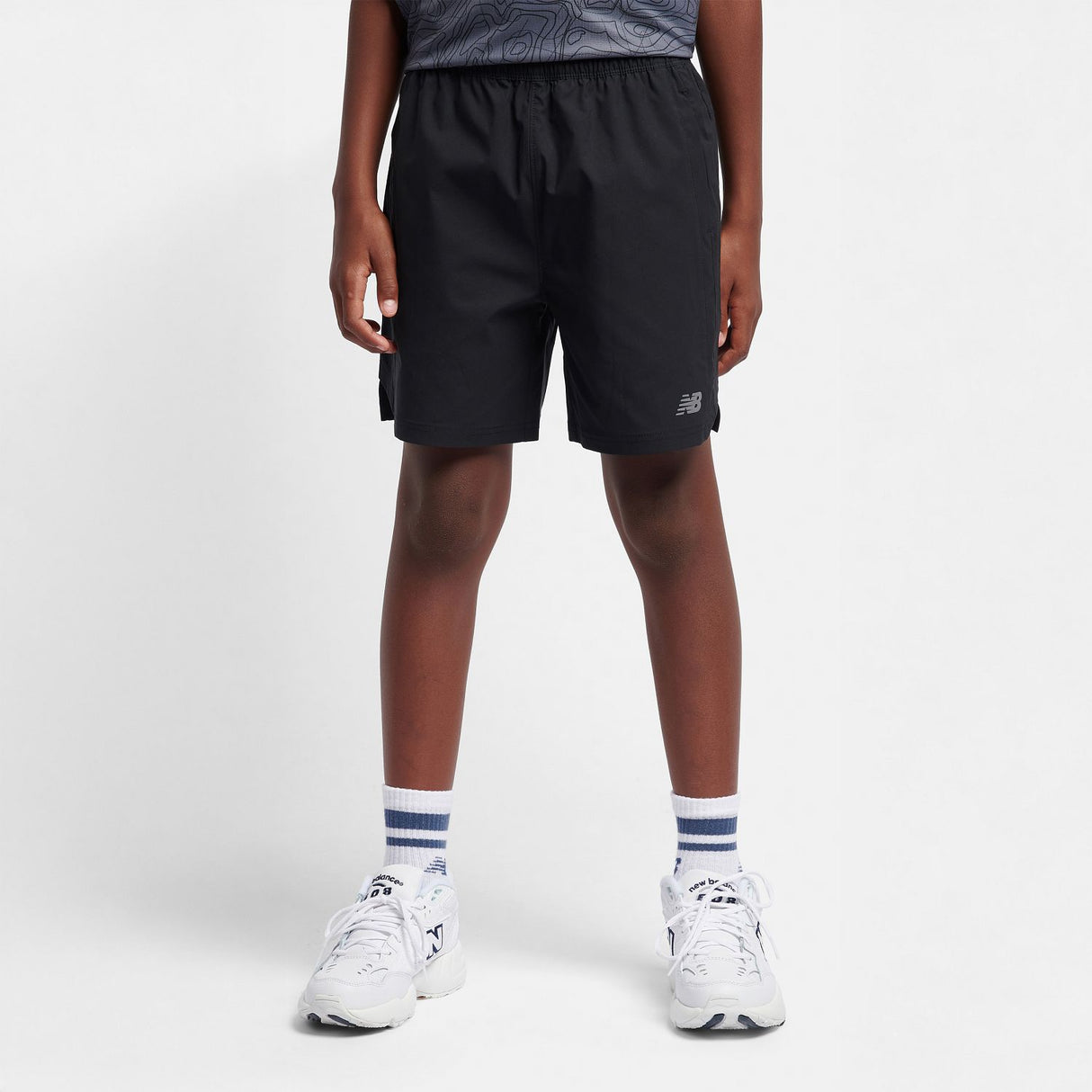 New Balance Boys' Essential Athletic Shorts-5