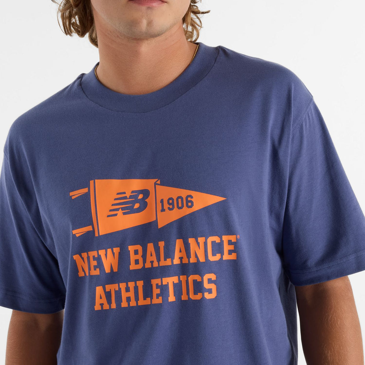 New Balance Men's Varsity Pennant T-Shirt-4
