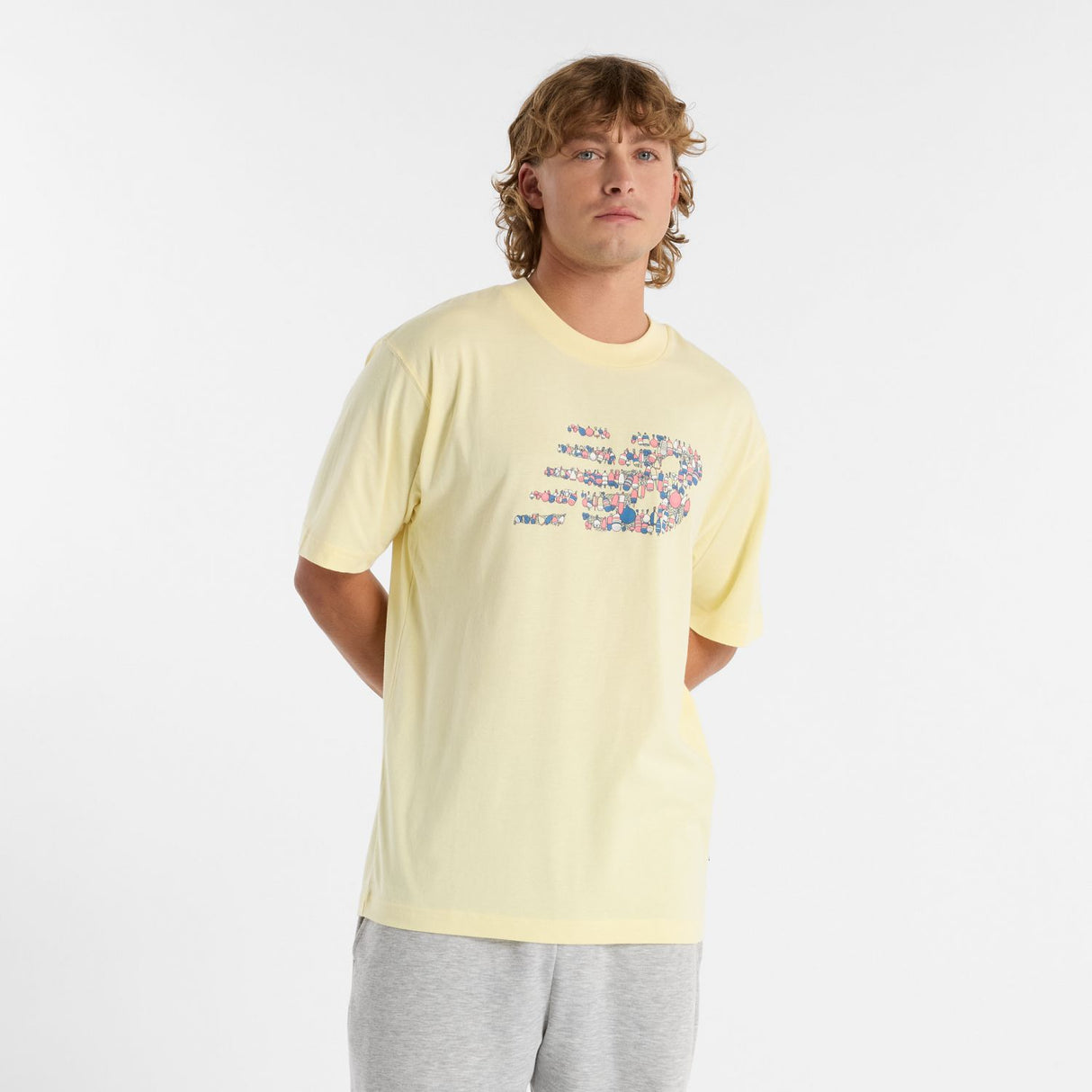 New Balance Men's Nautical Logo T-Shirt-1