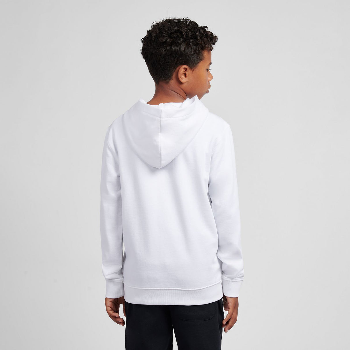 New Balance Boys' French Terry Stacked Logo Hoodie-7