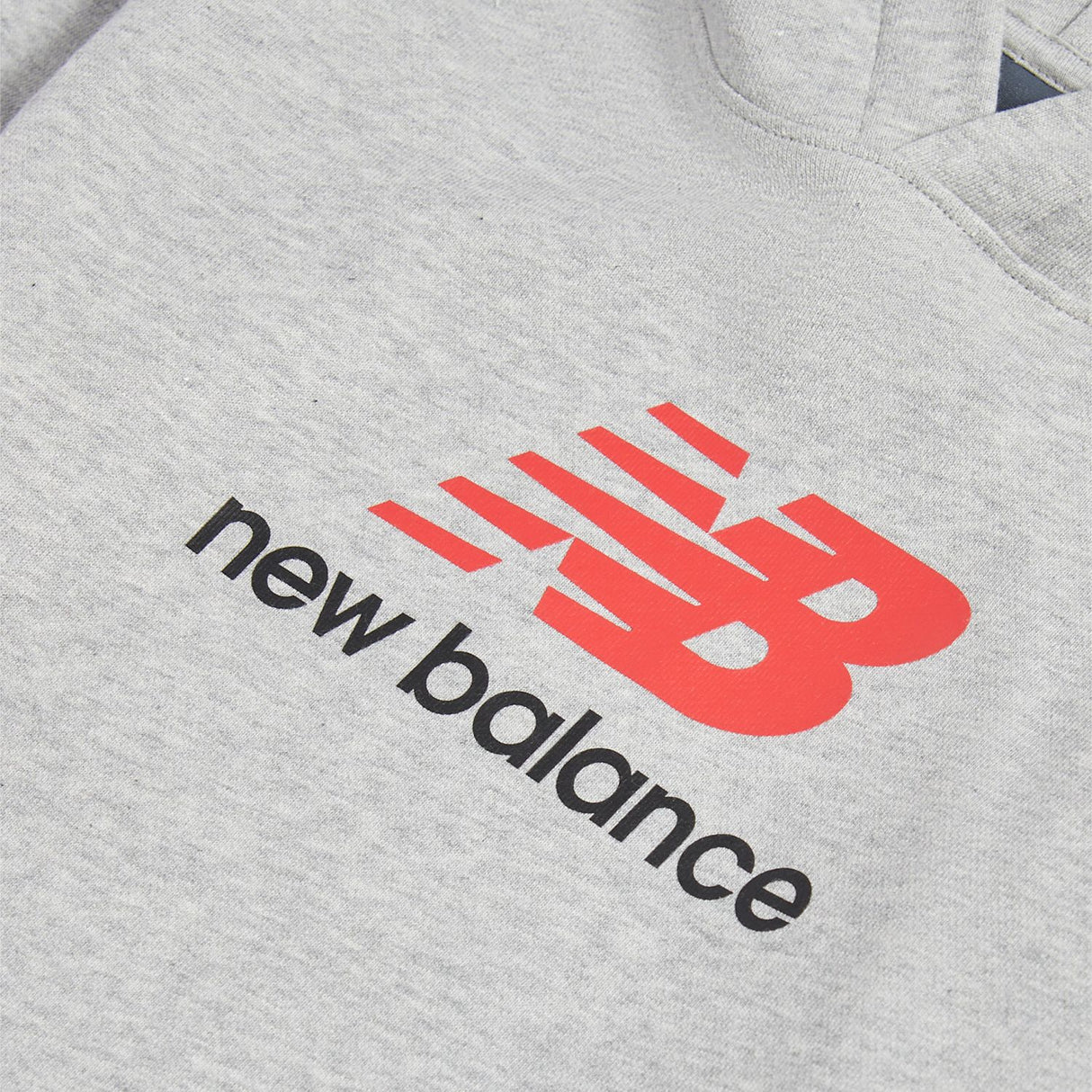 New Balance Boys' French Terry Stacked Logo Hoodie-3