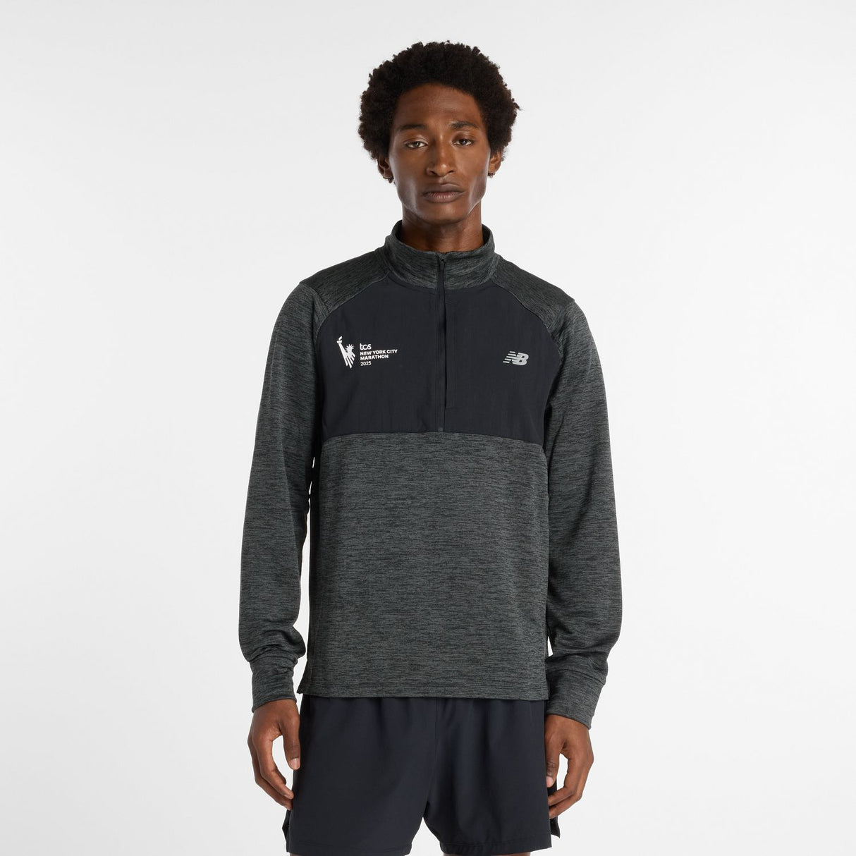 New Balance Men's NYC Marathon Heat Grid 1/2 Zip-2