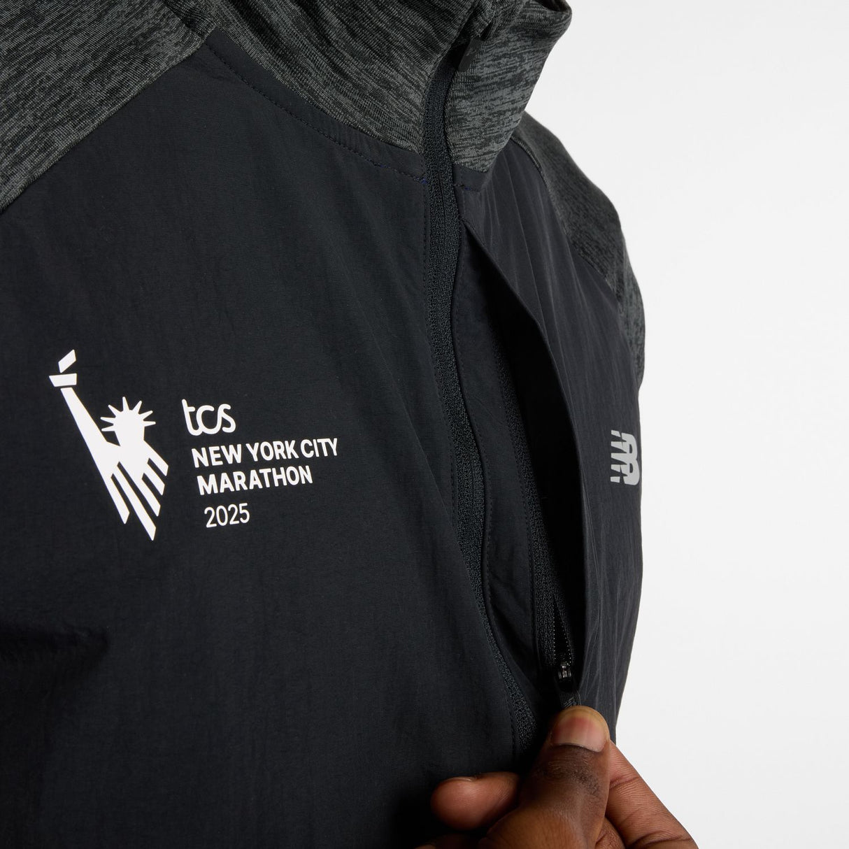 New Balance Men's NYC Marathon Heat Grid 1/2 Zip-6