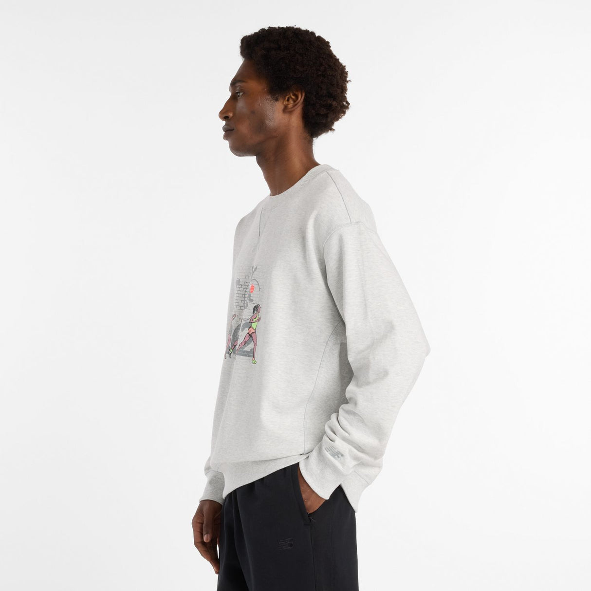New Balance Men's NYC Marathon Athletics Crew-3