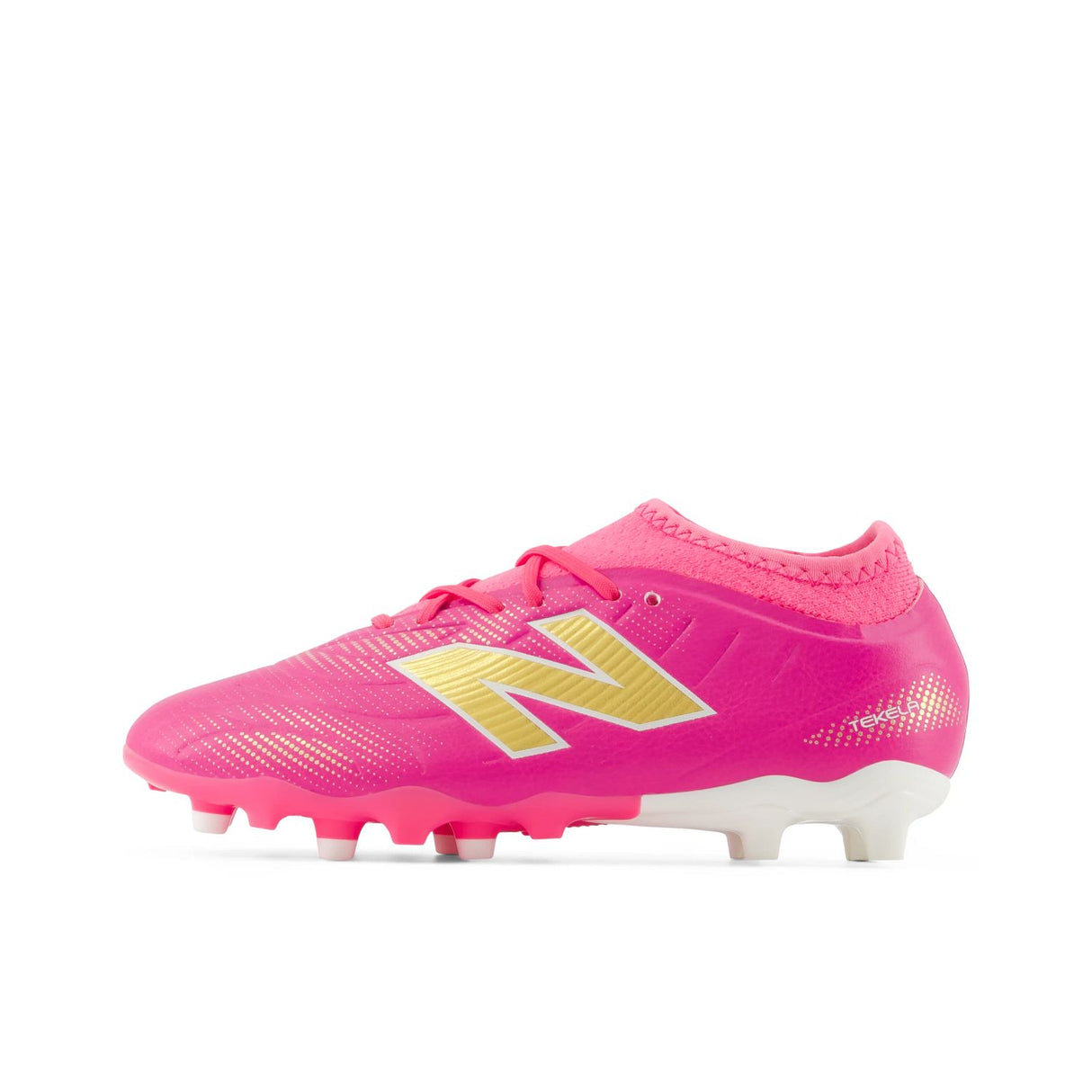 New Balance Youth Tekela Team Low Laced Firm Ground V5 Soccer Cleats-7