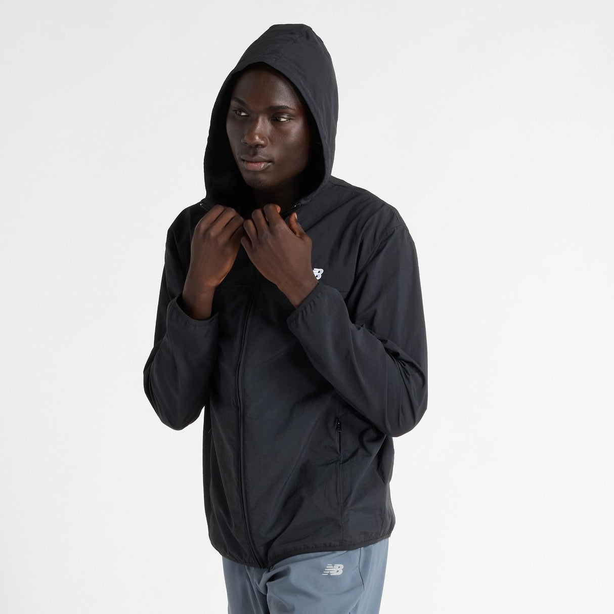 New Balance Men's NYC Marathon Athletics Woven Jacket-2