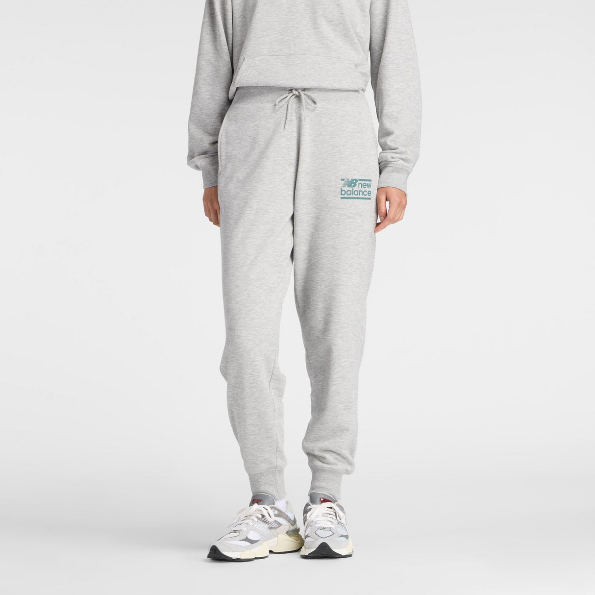 New Balance Women's Sport French Terry Graphic Joggers-1