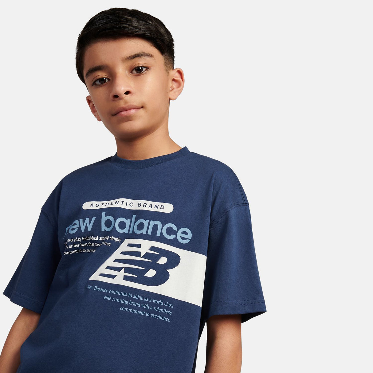 New Balance Boys' Athletics Relaxed Player Graphic T-Shirt-8
