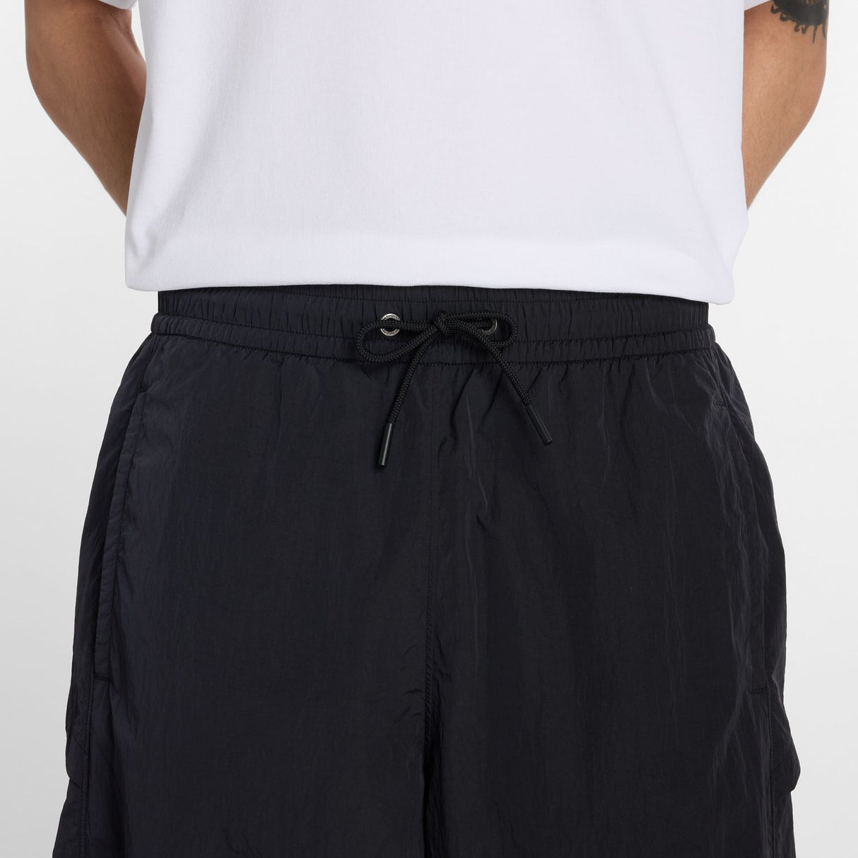 New Balance Men's Nylon Wide Tapered Pants-4