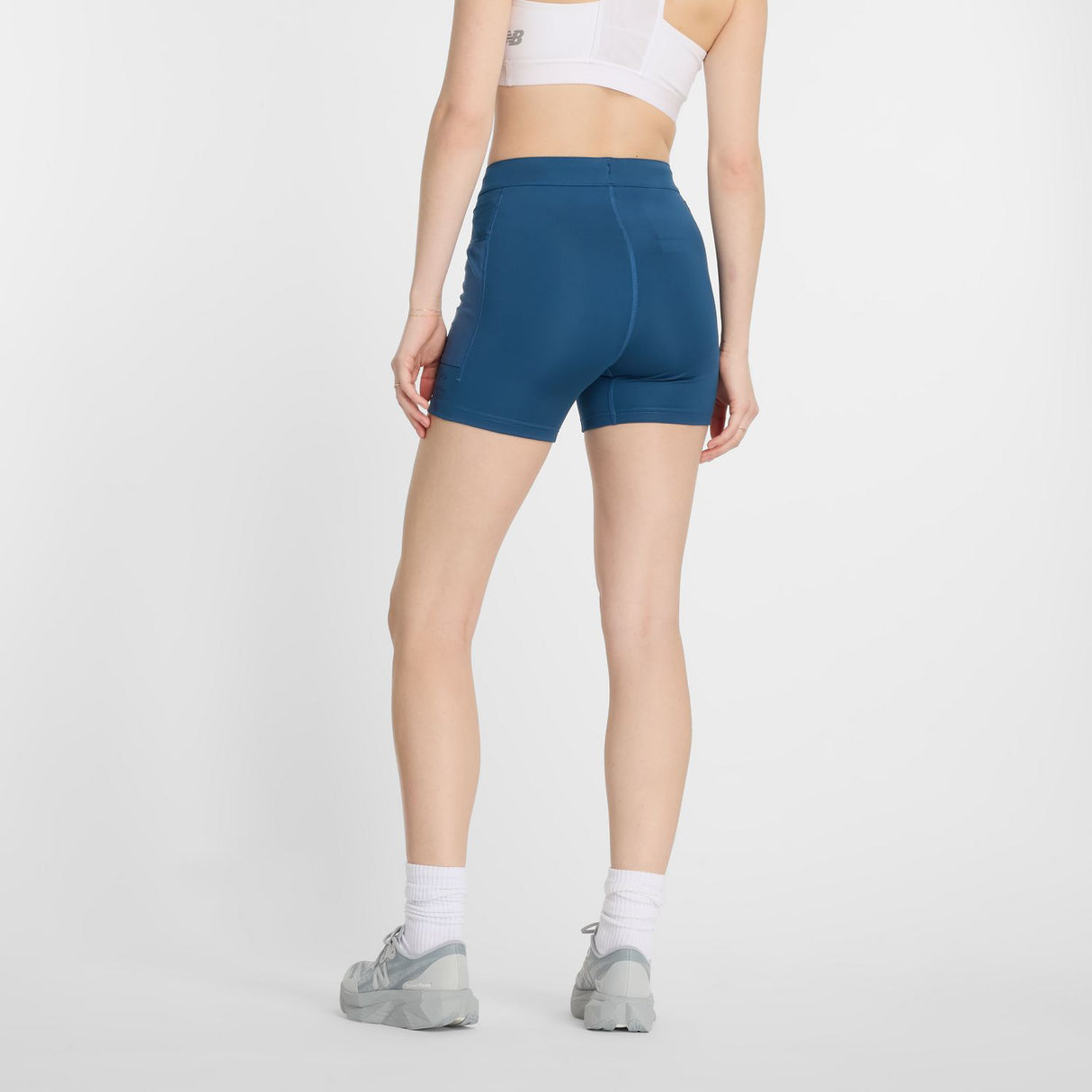 New Balance Women's District Vision X New Balance Fitted Shorts-5