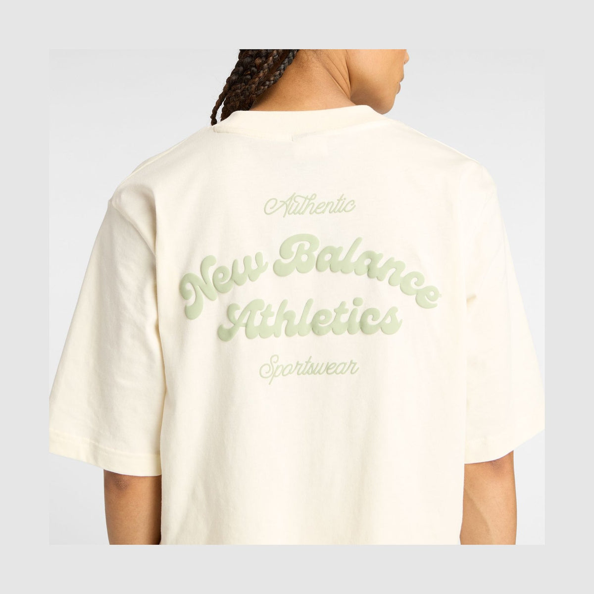 New Balance Women's Linear Heritage Relaxed T-Shirt-5