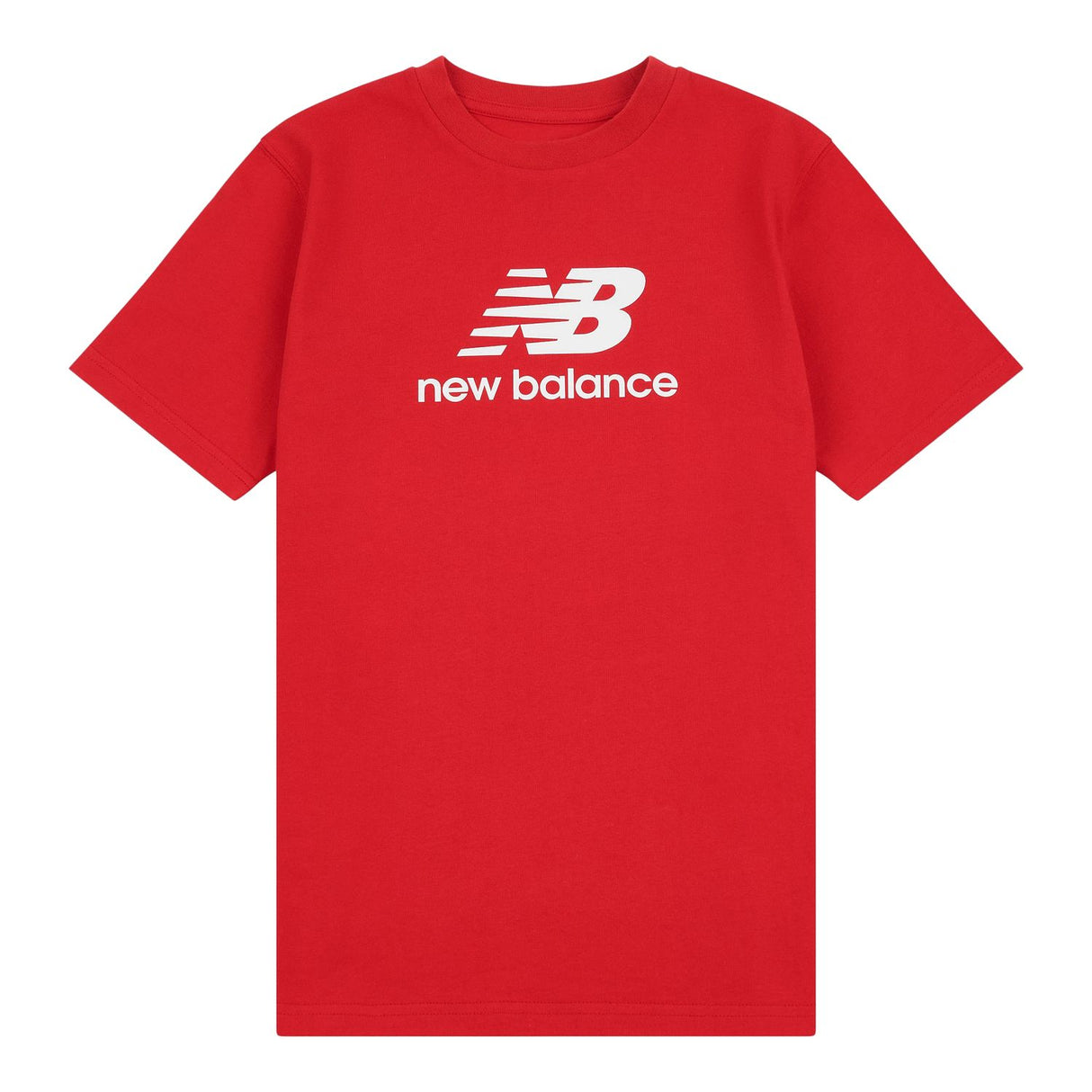 New Balance Youth Jersey Stacked Logo Tee-1