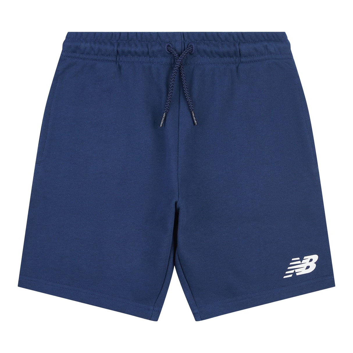 New Balance Youth French Terry Stacked Logo Short-1