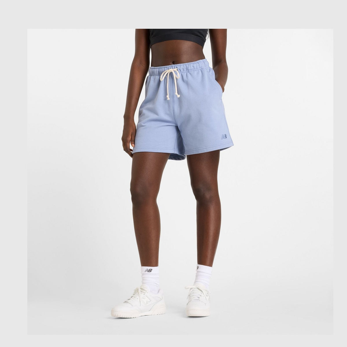 New Balance Women's Athletics French Terry Short-1