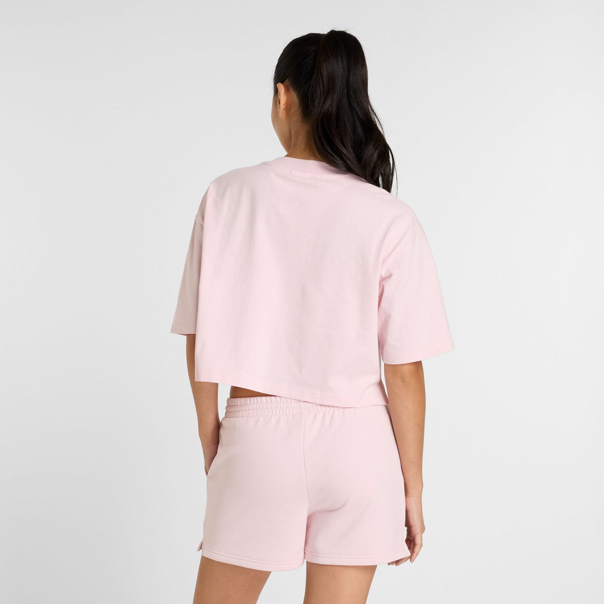 New Balance Women's Logo Oversized Jersey T-Shirt-3