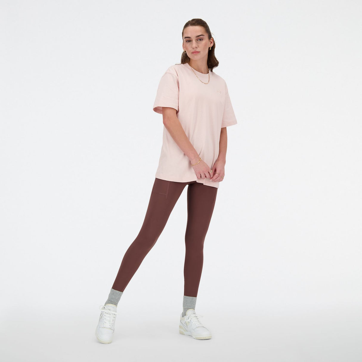 New Balance Women's Athletics Jersey T-Shirt-1