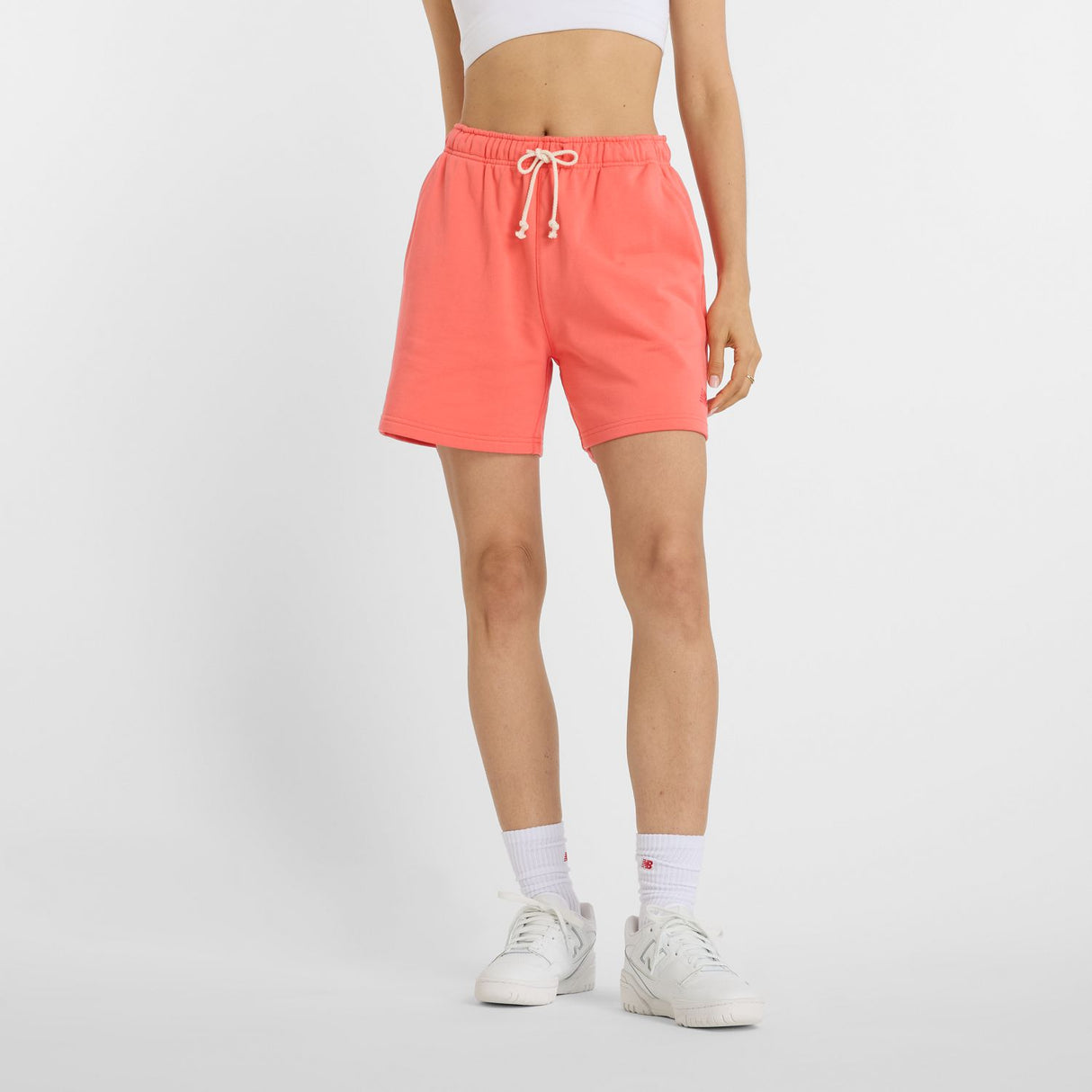 New Balance Women's Athletics French Terry Short-1
