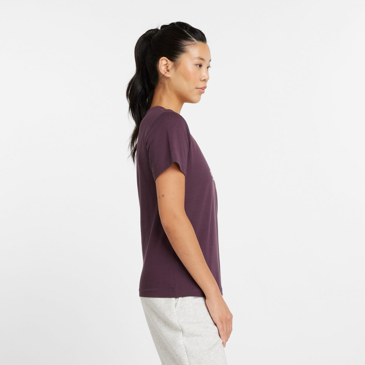 New Balance Women's Sport Essentials Jersey Logo T-Shirt-2