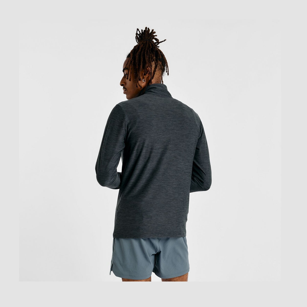 New Balance Men's Space Dye 1/4 Zip Shirt-5