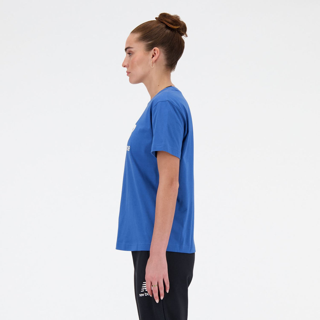 New Balance Women's Sport Essentials Jersey Logo T-Shirt-2