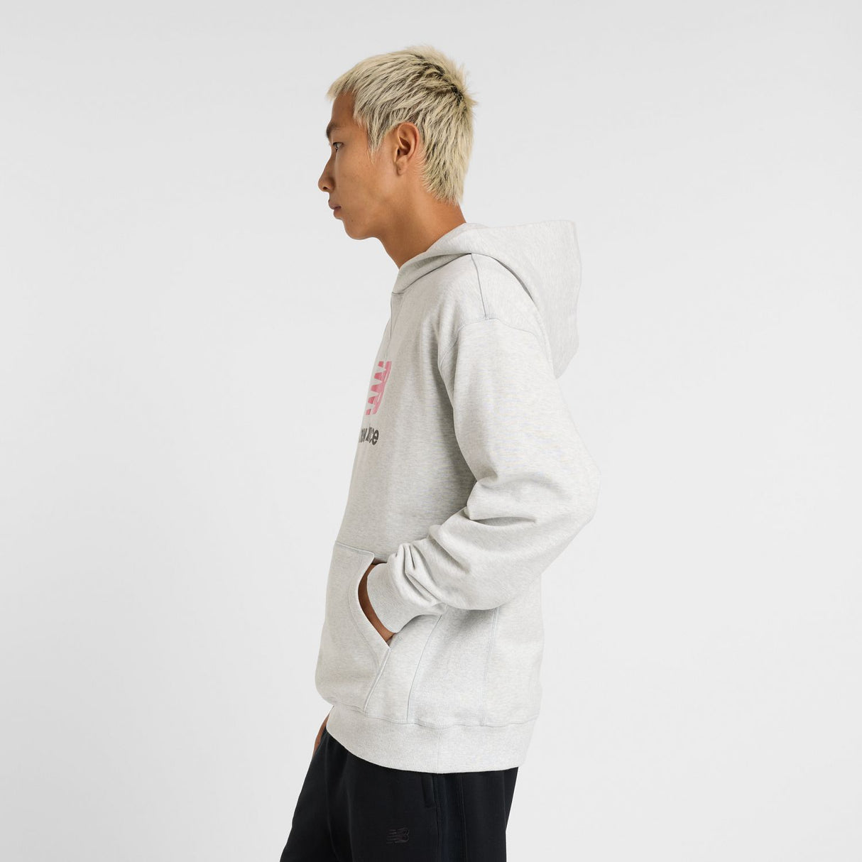 New Balance Men's Athletics French Terry Logo Hoodie-2