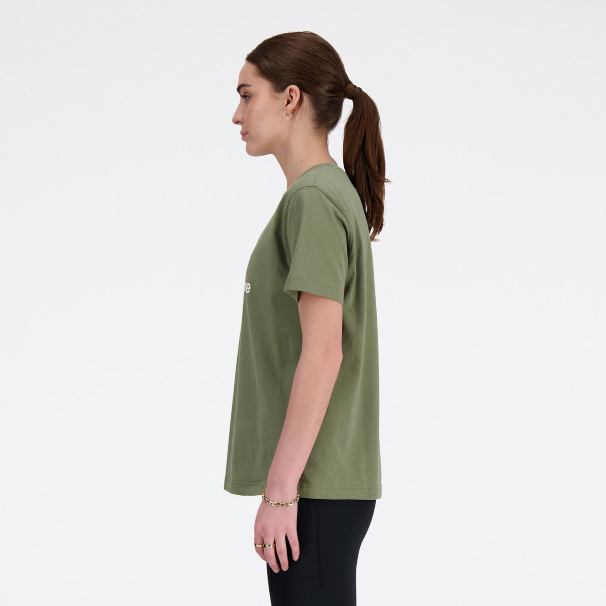 New Balance Women's Sport Essentials Jersey Logo T-Shirt-2