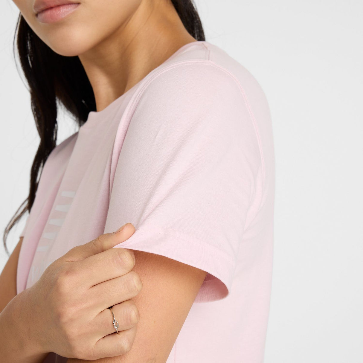 New Balance Women's Sport Essentials Jersey Logo T-Shirt-5