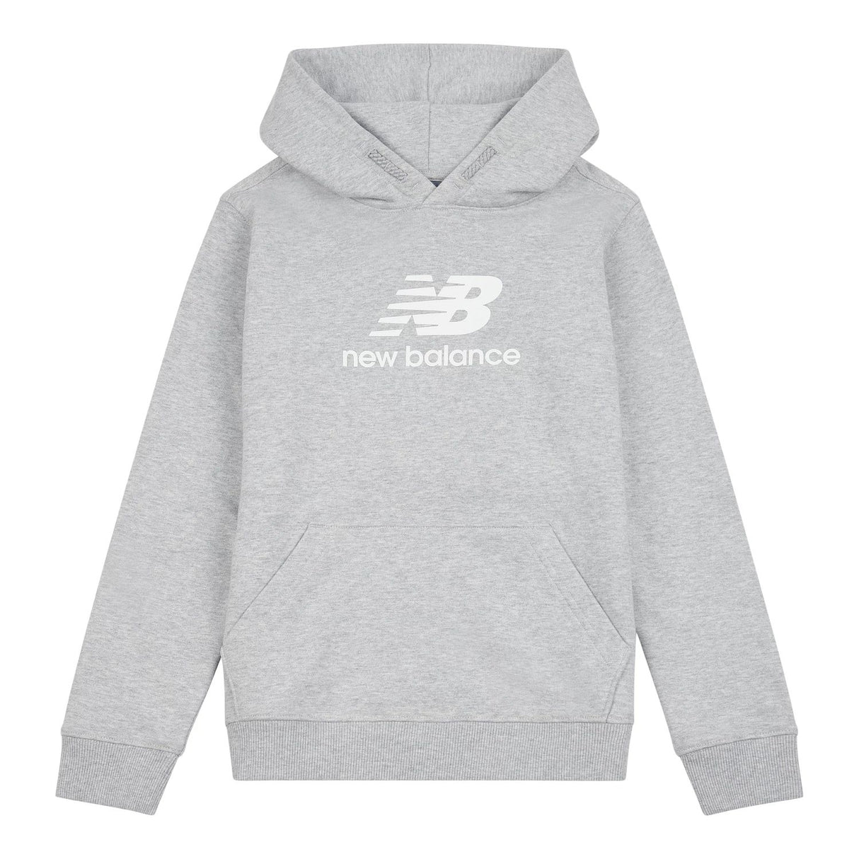 New Balance Youth French Terry Stacked Logo Hoodie-1