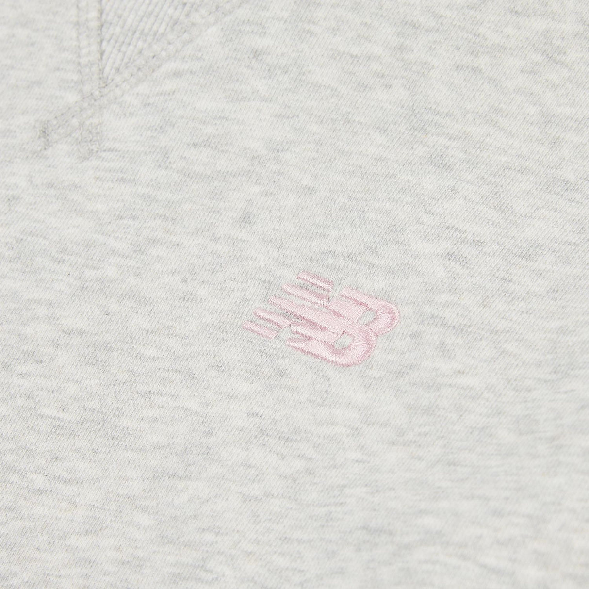 New Balance Youth Girl's French Terry Small Logo Hoodie-3