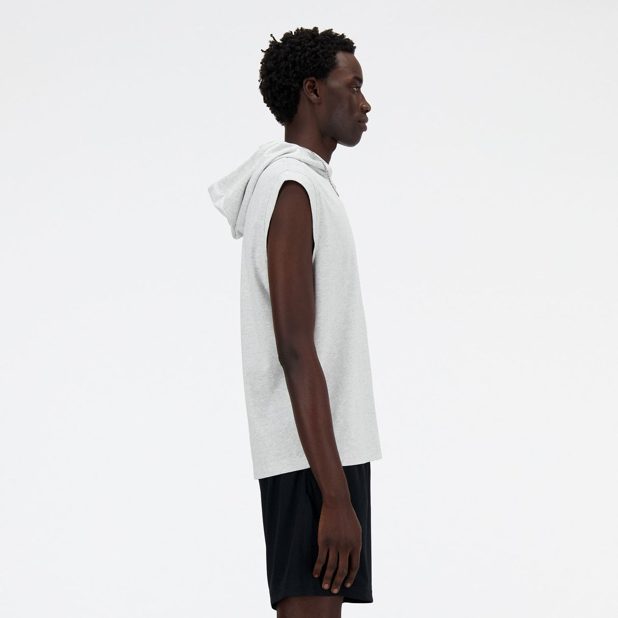New Balance Men's BP Sleeveless Lightweight Hoodie-2