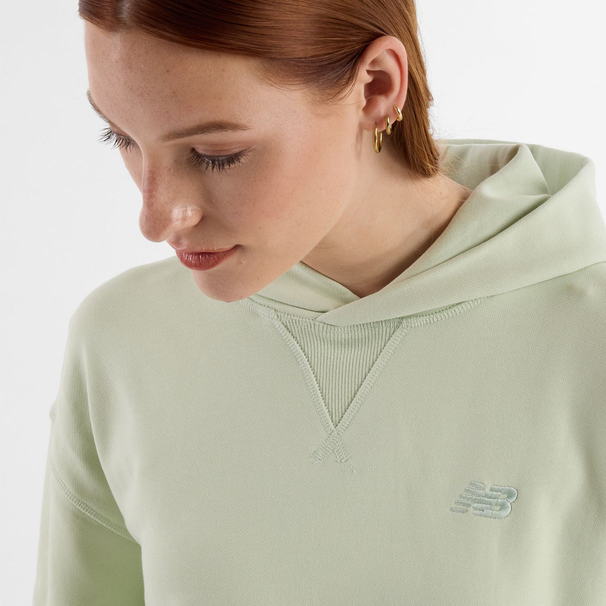 New Balance Women's Athletics French Terry Hoodie-4