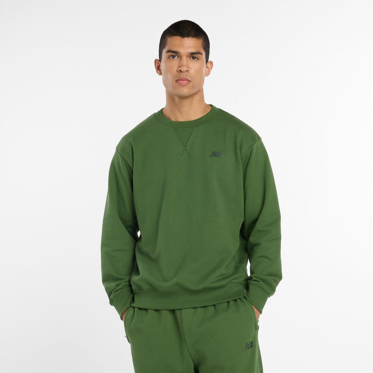 New Balance Men's Athletics French Terry Crew-2
