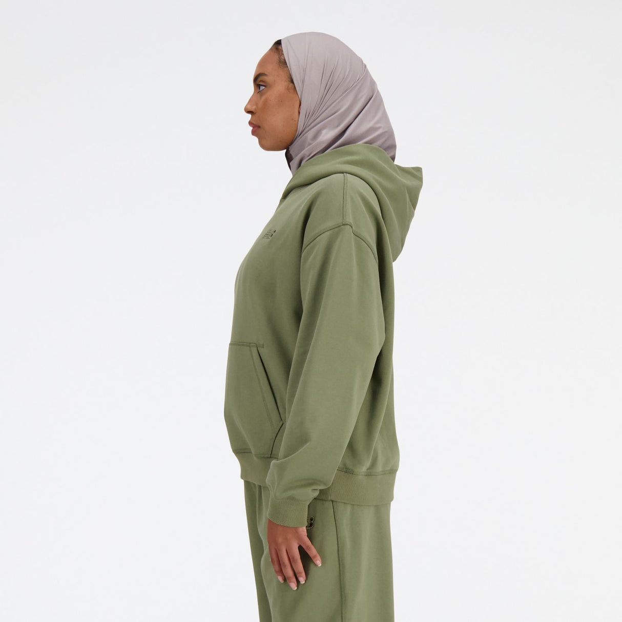 New Balance Women's Athletics French Terry Hoodie-5