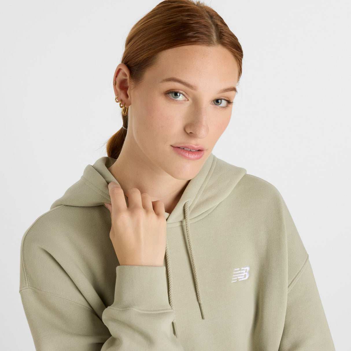 New Balance Women's Sport Essentials Fleece Hoodie-4