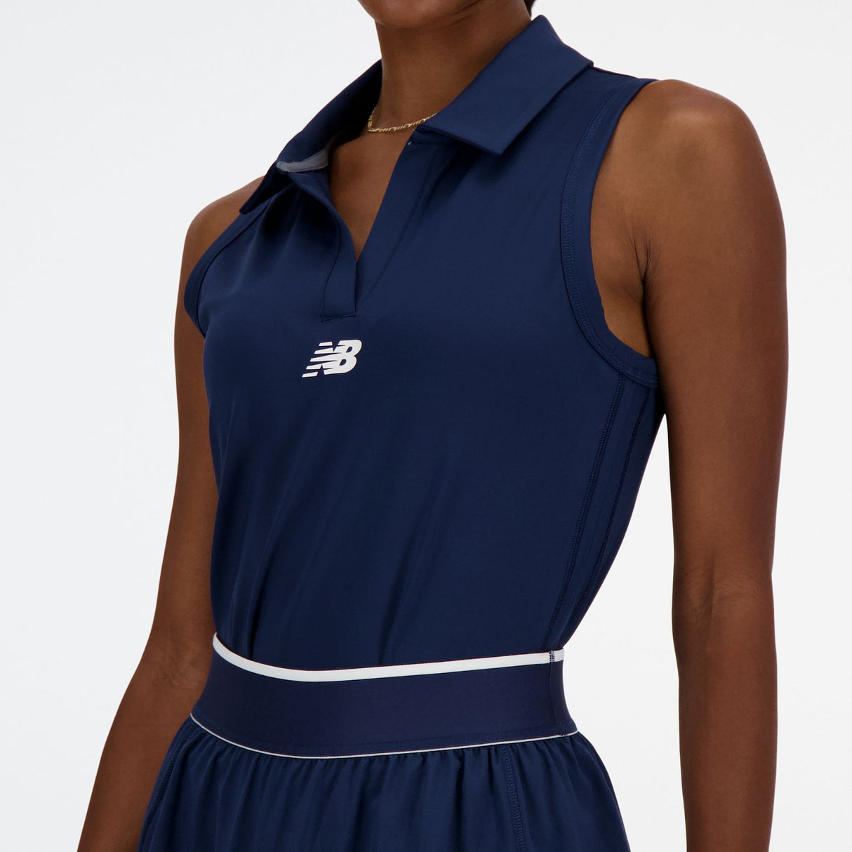 New Balance Women's Collared Tournament Tank-6