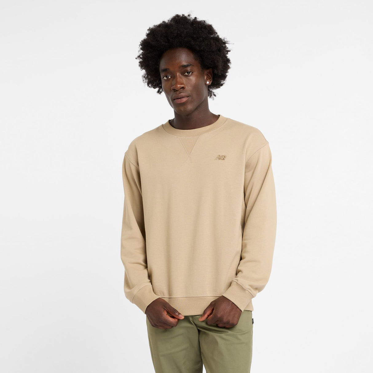 New Balance Men's Athletics French Terry Crew-3