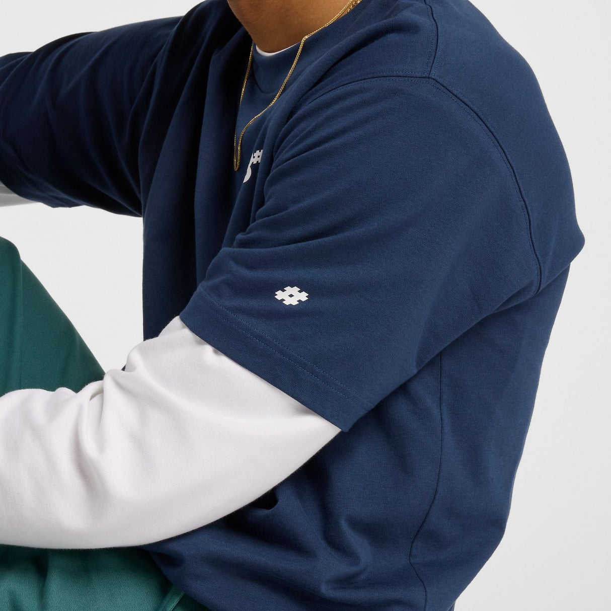 New Balance Men's Numeric Small Logo Jersey T-Shirt-8