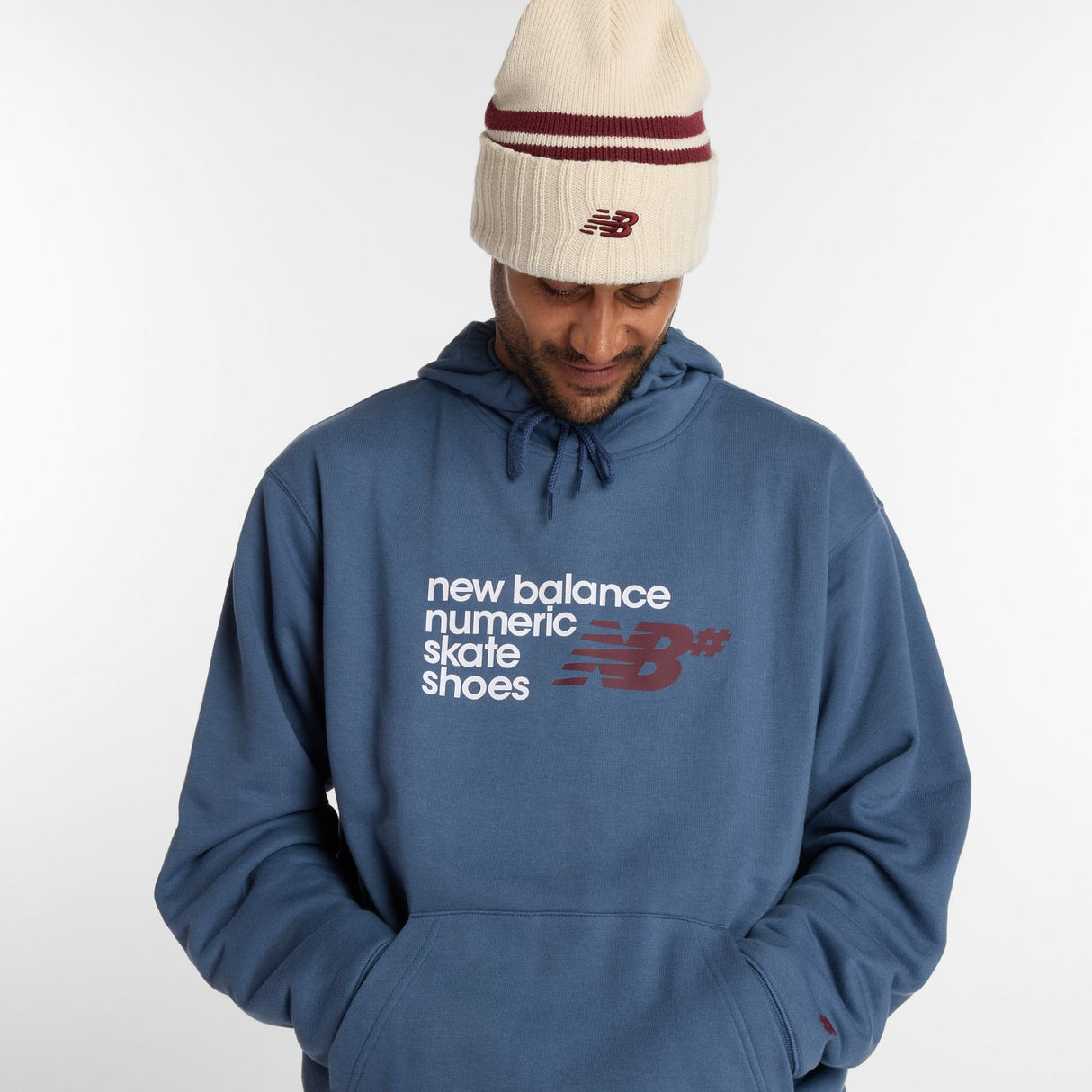 New Balance Men's Numeric French Terry Hoodie-6